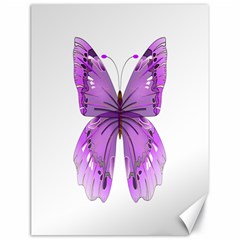 Purple Awareness Butterfly Canvas 18  X 24  (unframed)