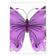 Purple Awareness Butterfly Removable Flap Cover (small)