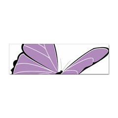 Purple Awareness Butterfly 2 Bumper Sticker 100 Pack by FunWithFibro