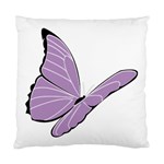 Purple Awareness Butterfly 2 Cushion Case (Two Sided)  Front