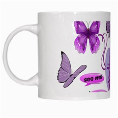 Invisible Illness Collage White Coffee Mug