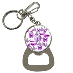 Invisible Illness Collage Bottle Opener Key Chain