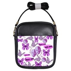 Invisible Illness Collage Girl s Sling Bag by FunWithFibro