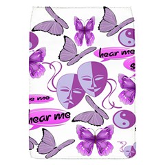 Invisible Illness Collage Removable Flap Cover (small)