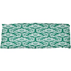 White On Emerald Green Damask Samsung Galaxy Sl I9003 Hardshell Case by Zandiepants