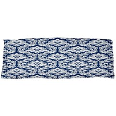 White On Blue Damask Samsung Galaxy Tab 7  P1000 Hardshell Case 