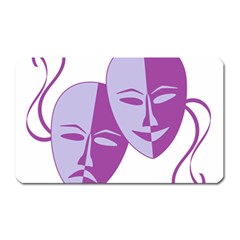 Comedy & Tragedy Of Chronic Pain Magnet (rectangular) by FunWithFibro