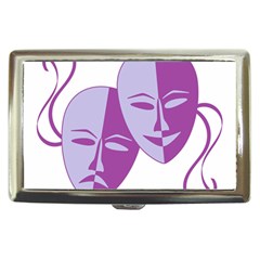 Comedy & Tragedy Of Chronic Pain Cigarette Money Case by FunWithFibro