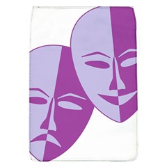 Comedy & Tragedy Of Chronic Pain Removable Flap Cover (large)