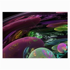 Creation Of The Rainbow Galaxy, Abstract Glasses Cloth (large, Two Sided)