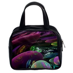 Creation Of The Rainbow Galaxy, Abstract Classic Handbag (two Sides) by DianeClancy