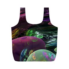 Creation Of The Rainbow Galaxy, Abstract Reusable Bag (m) by DianeClancy