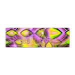 Golden Violet Crystal Heart Of Fire, Abstract Bumper Sticker 100 Pack Front