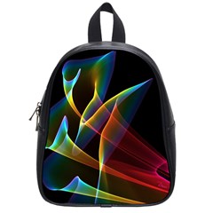 Peacock Symphony, Abstract Rainbow Music School Bag (small) by DianeClancy