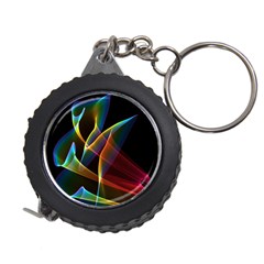 Peacock Symphony, Abstract Rainbow Music Measuring Tape by DianeClancy