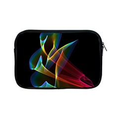 Peacock Symphony, Abstract Rainbow Music Apple Ipad Mini Zippered Sleeve by DianeClancy