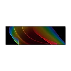 Liquid Rainbow, Abstract Wave Of Cosmic Energy  Bumper Sticker by DianeClancy