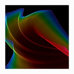 Liquid Rainbow, Abstract Wave Of Cosmic Energy  Glasses Cloth (medium)