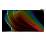 Liquid Rainbow, Abstract Wave Of Cosmic Energy  Pencil Case Back