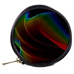 Liquid Rainbow, Abstract Wave Of Cosmic Energy  Mini Makeup Case Back