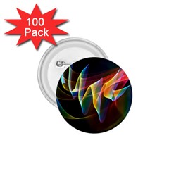 Northern Lights, Abstract Rainbow Aurora 1 75  Button (100 Pack) by DianeClancy