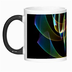 Northern Lights, Abstract Rainbow Aurora Morph Mug by DianeClancy