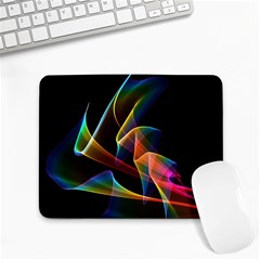 Crystal Rainbow, Abstract Winds Of Love  Small Mouse Pad (rectangle) by DianeClancy