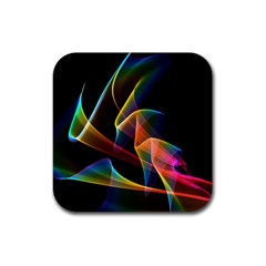 Crystal Rainbow, Abstract Winds Of Love  Drink Coaster (square)