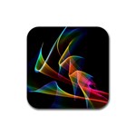 Crystal Rainbow, Abstract Winds Of Love  Drink Coaster (Square) Front