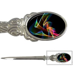 Crystal Rainbow, Abstract Winds Of Love  Letter Opener by DianeClancy