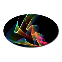 Crystal Rainbow, Abstract Winds Of Love  Magnet (oval) by DianeClancy