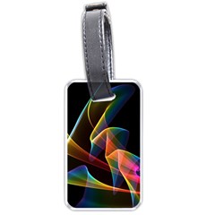 Crystal Rainbow, Abstract Winds Of Love  Luggage Tag (one Side) by DianeClancy