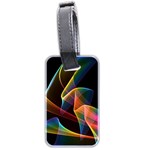 Crystal Rainbow, Abstract Winds Of Love  Luggage Tag (Two Sides) Back