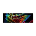 Dancing Northern Lights, Abstract Summer Sky  Bumper Sticker 100 Pack Front