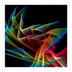 Dancing Northern Lights, Abstract Summer Sky  Glasses Cloth (Medium, Two Sided) Front