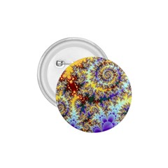 Desert Winds, Abstract Gold Purple Cactus  1 75  Button by DianeClancy