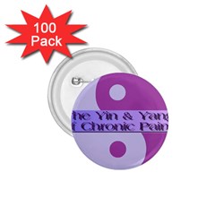 Yin & Yang Of Chronic Pain 1 75  Button (100 Pack) by FunWithFibro