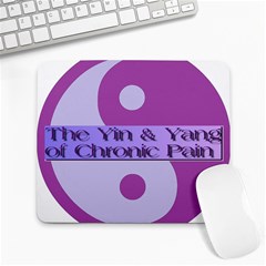 Yin & Yang Of Chronic Pain Large Mouse Pad (rectangle) by FunWithFibro