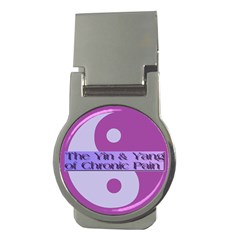 Yin & Yang Of Chronic Pain Money Clip (round) by FunWithFibro