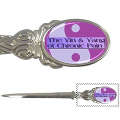 Yin & Yang Of Chronic Pain Letter Opener by FunWithFibro