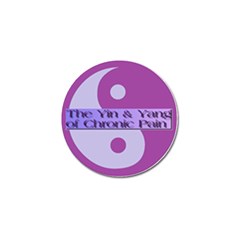 Yin & Yang Of Chronic Pain Golf Ball Marker 10 Pack by FunWithFibro