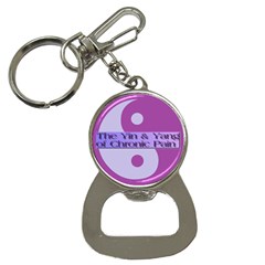 Yin & Yang Of Chronic Pain Bottle Opener Key Chain by FunWithFibro