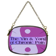 Yin & Yang Of Chronic Pain Chain Purse (one Side) by FunWithFibro