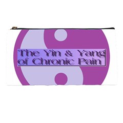 Yin & Yang Of Chronic Pain Pencil Case by FunWithFibro