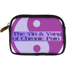 Yin & Yang Of Chronic Pain Digital Camera Leather Case by FunWithFibro