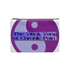 Yin & Yang Of Chronic Pain Cosmetic Bag (medium) by FunWithFibro