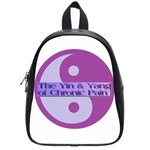 Yin & Yang Of Chronic Pain School Bag (Small) Front