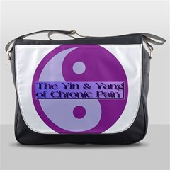 Yin & Yang Of Chronic Pain Messenger Bag by FunWithFibro