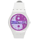 Yin & Yang Of Chronic Pain Plastic Sport Watch (Medium) Front