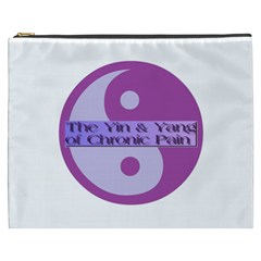 Yin & Yang Of Chronic Pain Cosmetic Bag (xxxl) by FunWithFibro